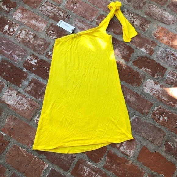 boohoo size 4 Talia 1 shoulder Floral Shift Dress - Picture 5 of 8